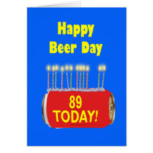 89th Happy Beer Day Birthday 