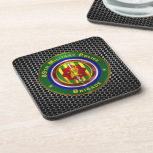 89th Military Police Brigade Coaster