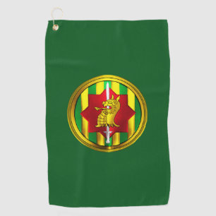 89th Military Police Brigade Golf Towel