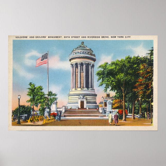 89th St & Riverside Drive Soldiers' Poster (Front)