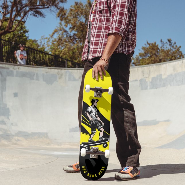 8 1/8" Personalized Skateboard Deck (Outdoor 2)