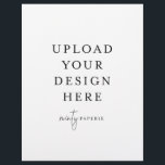 8.5" x 11" Flyer<br><div class="desc">Customize your design in Templett. After you are done editing, download your file in a JPG format (don't forget to turn on the bleed option). Upload your design here by clicking on the blue "Personalize" button.</div>