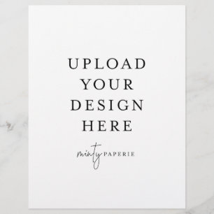 8.5" x 11" Flyer