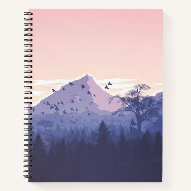 8.5" x 11" Spiral Notebook (Front)