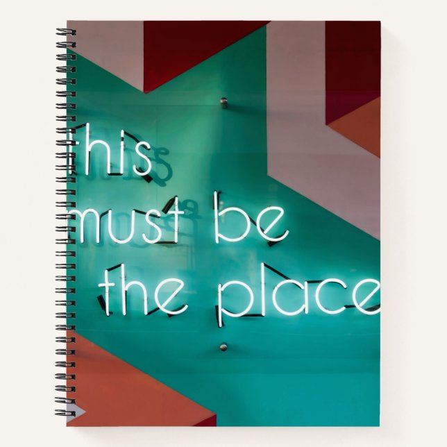 8.5" x 11" Spiral Notebook (Front)