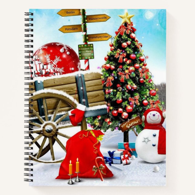 8.5" x 11" Spiral Notebook (Front)