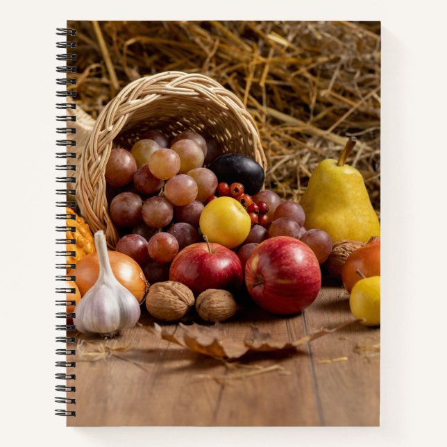 8.5" x 11" Spiral Notebook (Front)