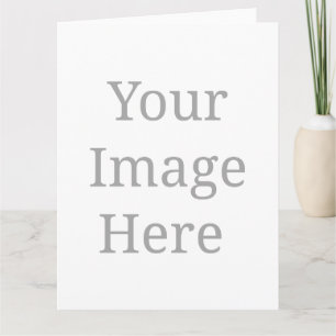 8.5" x 11" thank you card