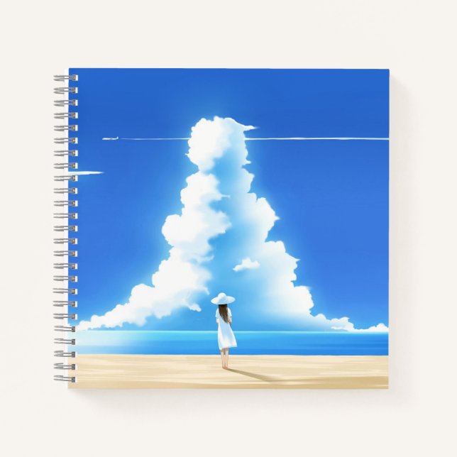 8.5" x 8.5" Spiral Notebook (Front)