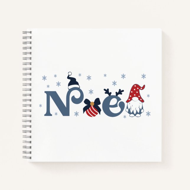 8.5" x 8.5" Spiral Notebook (Front)
