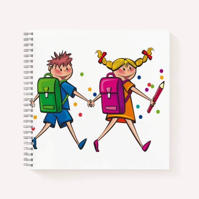 8.5" x 8.5" Spiral Notebook (Front)