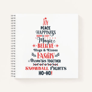 8.5" x 8.5" Spiral Notebook