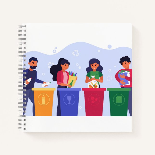 8.5" x 8.5" Spiral Notebook (Front)