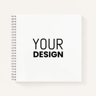 8.5" x 8.5" Spiral Notebook [Multi Colours]