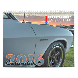 8.5x11 CorvairForum Wall Calendar