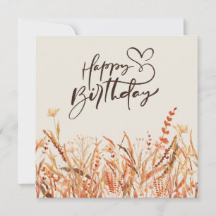 8.9 cm x 12.7 cm Flat Greeting Card