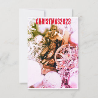 8.9 cm x 12.7 cm Flat Thank You Card