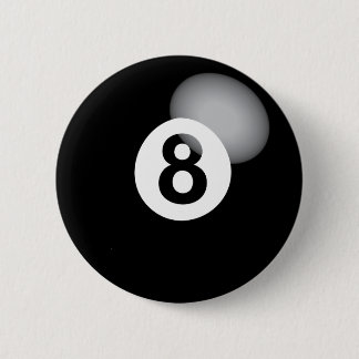 8 ball 2 inch round button