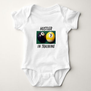8-Ball 9-Ball Baby Bodysuit