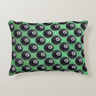 8 Ball Pattern Decorative Pillow