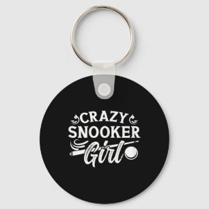 8 Ball Pool Accessories For Adults Crazy Snooker G Keychain
