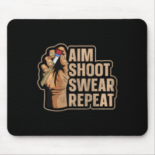 8 Ball Pool Billiard Quote For A Pool Player  Mouse Pad