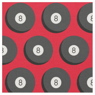 8 Ball Pool Billiards Bar Fabric