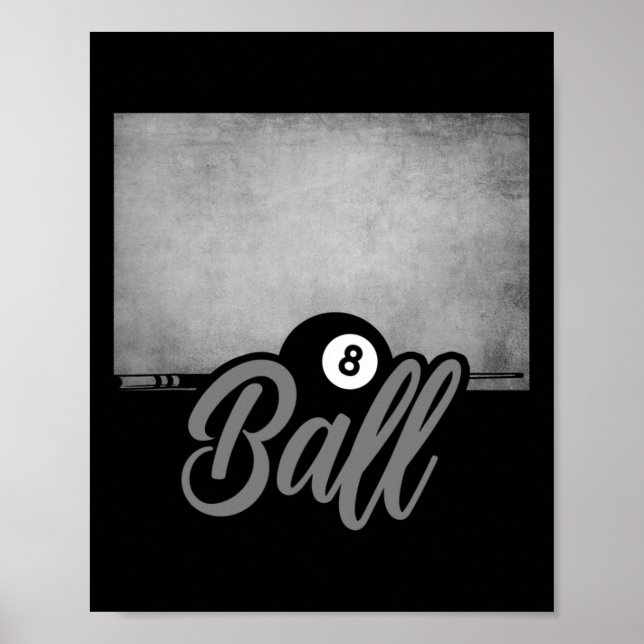 8 Ball Pool Billiards  Poster (Front)
