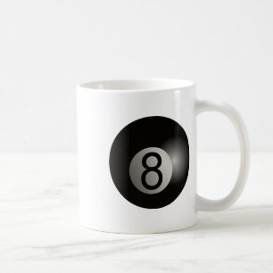 8 Ball Pool Hall Shark Billiards Player Hustler Coffee Mug