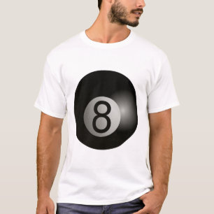 8 Ball Pool Hall Shark Billiards Player Hustler T-Shirt