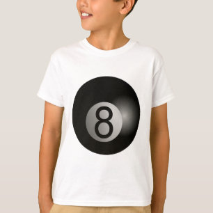 8 Ball Pool Hall Shark Billiards Player Hustler T-Shirt