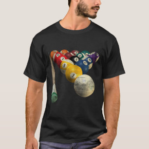 8-ball Pool Team Bar League Billiards Men Women Gr T-Shirt