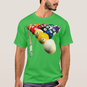 8-BALL POOL TEAM TSHIRTS FOR BAR LEAGUE SHOOTERS 