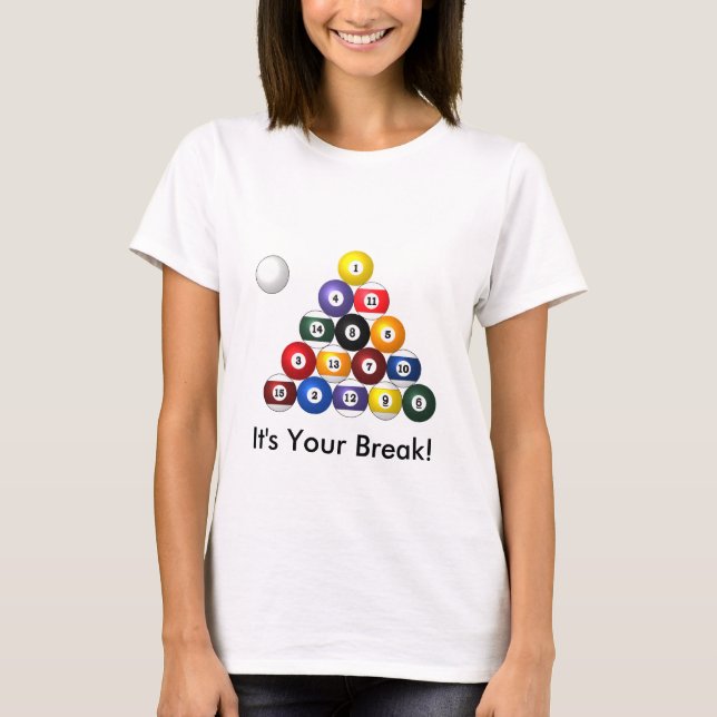 8-ball rack shirts (Front)