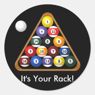 8-ball Rack stickers