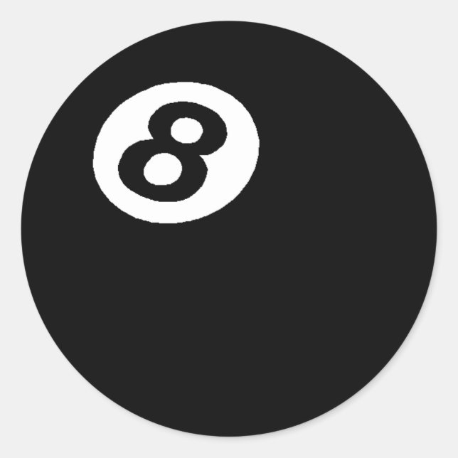 8 Ball Sticker (Front)