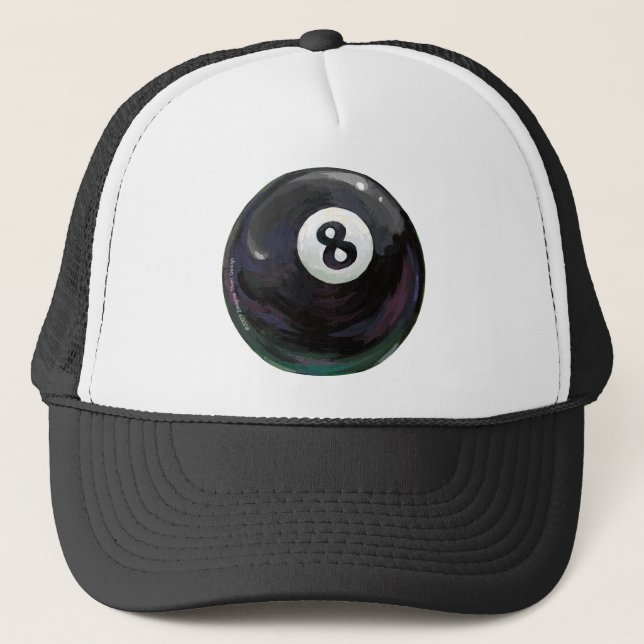 8 Ball Trucker Hat (Front)