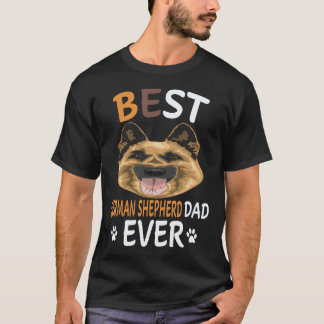 8 Best German Shepherd Dad Ever German Shepherd T-Shirt