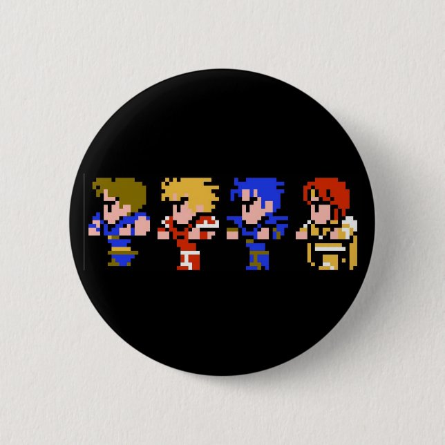 8-bit 2 inch round button (Front)