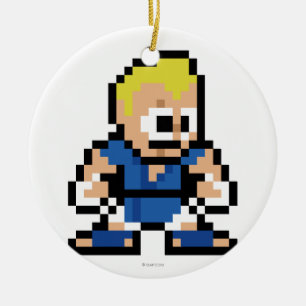 8-Bit Abel Ceramic Ornament