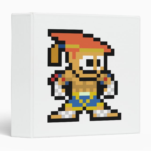 8-Bit Adon Binder (Front/Spine)