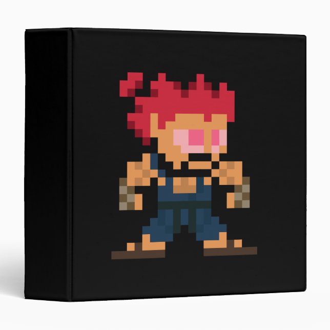 8-Bit Akuma Binder (Front/Spine)