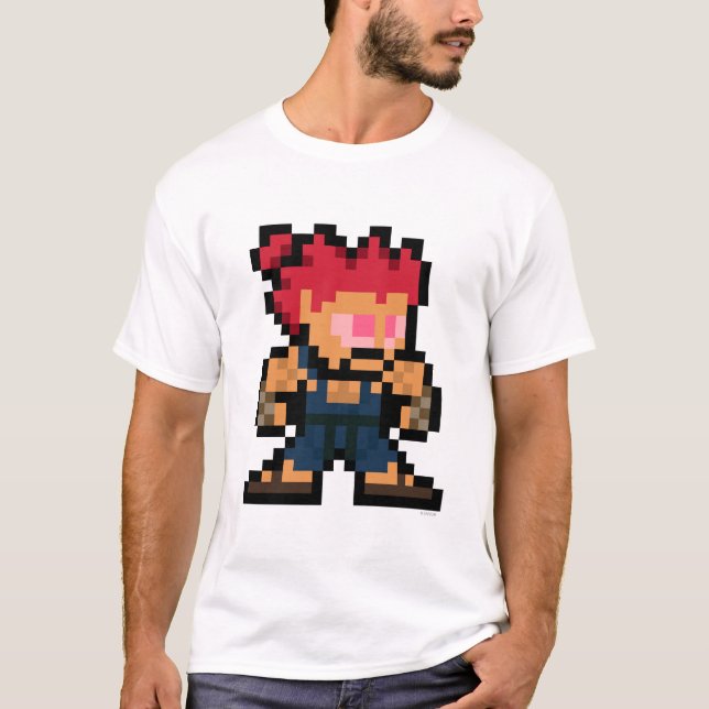 8-Bit Akuma T-Shirt (Front)