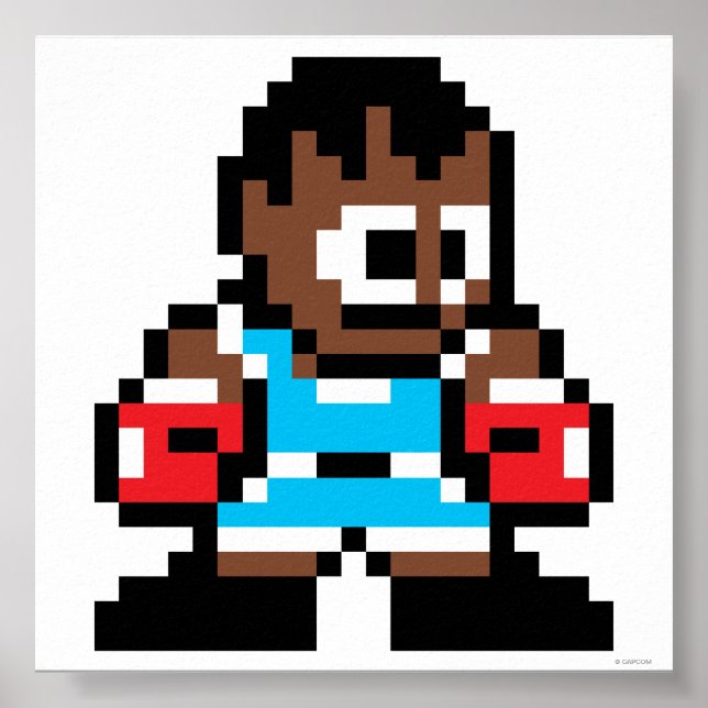 8-Bit Balrog Poster (Front)