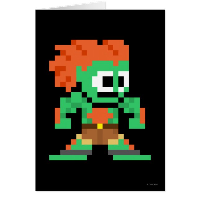 8-Bit Blanka (Front)