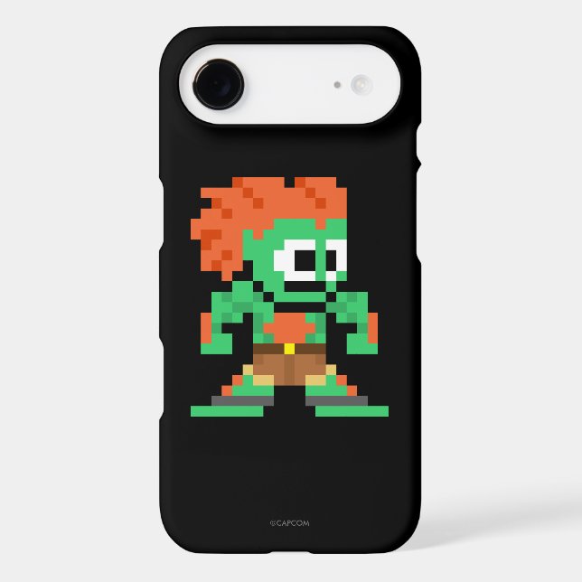 8-Bit Blanka Case-Mate iPhone Case (Back)
