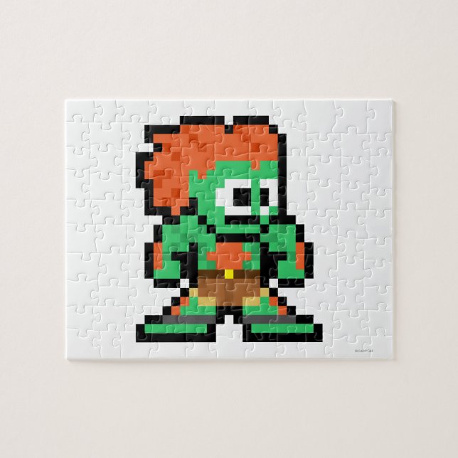 8-Bit Blanka Jigsaw Puzzle (Horizontal)
