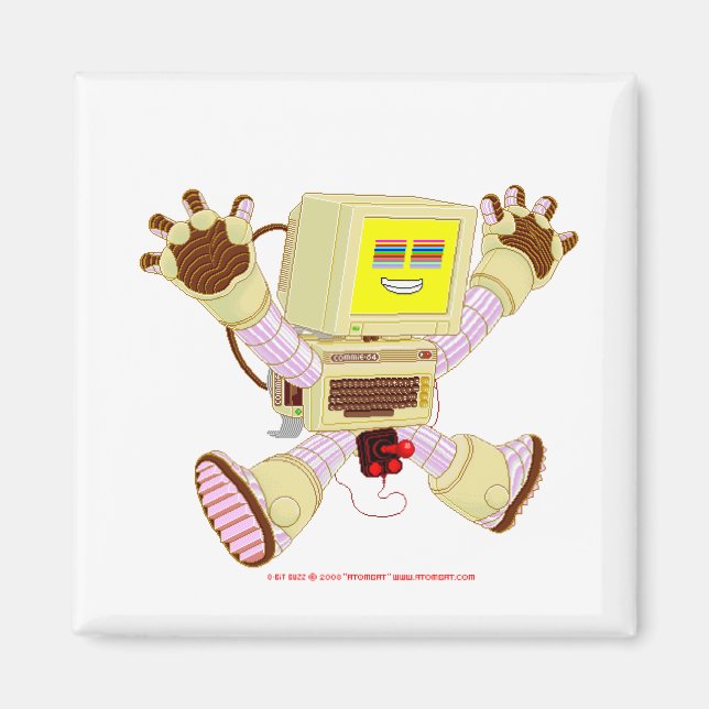 8 Bit Buzz v1.0 Magnet (Front)