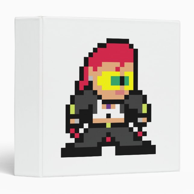 8-Bit C. Viper Binder (Front/Spine)