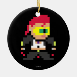 8-Bit C. Viper Ceramic Ornament